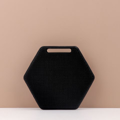 黑色六角硅胶刷