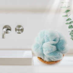 简约风格清洁沐浴花球淋浴