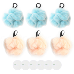 简约风格清洁沐浴花球淋浴