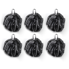 黑白彩色浴花球软丝瓜络