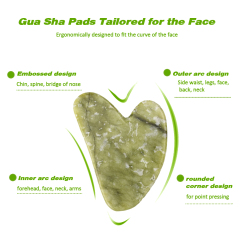 Massage Tool Rounded Corner Guasha Comfort Using For Face