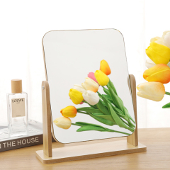 Round Corner Arc Design Large Beauty Mirror