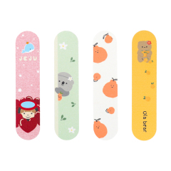 Special Design Cute Pattern 4 Style Mini Nail File