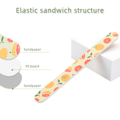 New Design Fruit&Flower Pattern Nail File