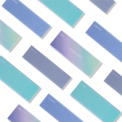 Aurora Color Four Sided Square File