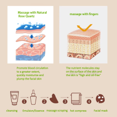 各种异形白玉按摩工具