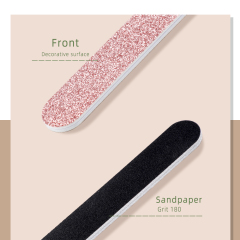 Different Material 3 Style Nail File With Sand