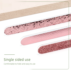 Different Material 3 Style Nail File With Sand