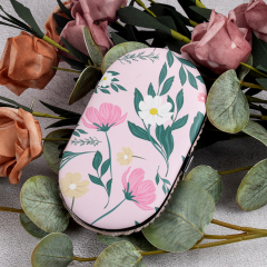 New Design Double-sided Plant Element Printed Beauty Set 4 PCS Set