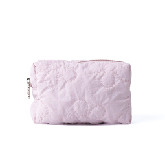 Cosmetics Beauty Bag For Women And Girls Candy Color Fluffy Cute Fill Makeup Bag Custom Logo Storage Bag