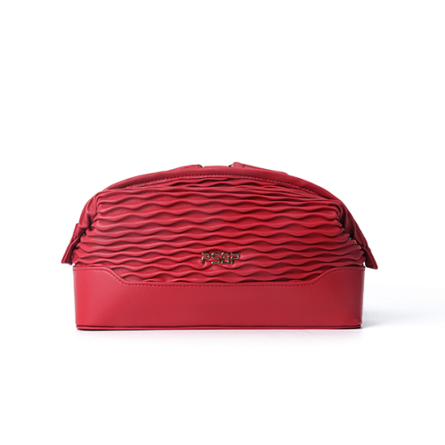 Fashion Luxury Private Label Folding Makeup Bag Custom Logo Cosmetic Bag With Zipper