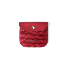 Pu Leather Mini Wallet Card Key Holder Coin Purse for Loose Change