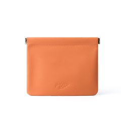 Automatic Closing Lipstick Pouch Leather Cable Organizer Bag Sealing Coins Keys Organizer Bag Jewelry Earphone Storage Pouch