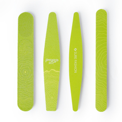 Professional 100/180 120/240 320 Green Sandpaper Finger Nail Buffering Files Set Double Sided Emery Board Pedicure Tools