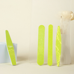 Professional 100/180 120/240 320 Green Sandpaper Finger Nail Buffering Files Set Double Sided Emery Board Pedicure Tools