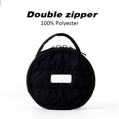 High Level Women Girls Earrings Ear Stud Round Box Organizer Portable Jewelry Storage Case Small Travel Jewelry Boxes Makeup Bag