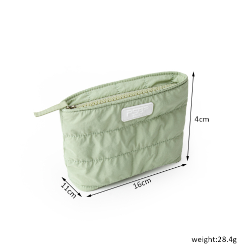 New Design Polyester Cotton Cosmetics Medium Woman Pouch Bag for Make-up Beauty Tools Wallet Bag for Coin Credit Card