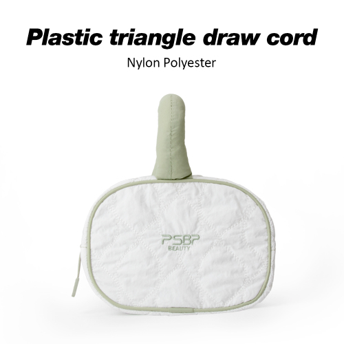 White Color Portable Storage Cosmetics Handbag Travel Bag Casual Pouch for Small Things Phone Lipstick Makeup Brushes with Tote