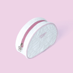 Zip pouch make up bag cosmetic makeup brush bag
