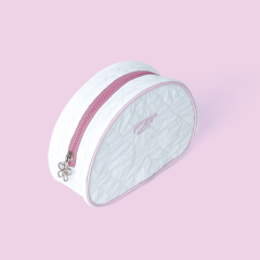 Zip pouch make up bag cosmetic makeup brush bag