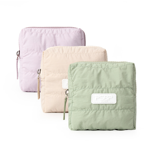 New Arrival High Level Polyester Casual Cosmetics Woman Bag Square Pouch Swagger Case Leisure Make-up Storage