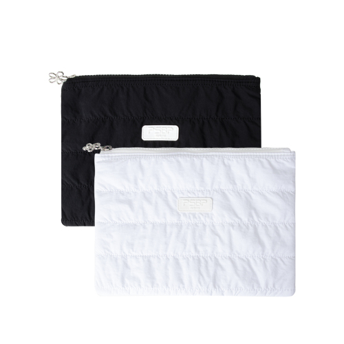 Fabric Small Cosmetic Tool Bag with Personalized Logo Leisure Cosmetics Pouch Polyester Portable Thin Light Bag for Girls