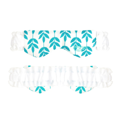 Fresh plant pattern eye mask