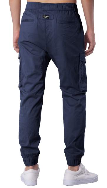 Man Cargo Jogger Pants Navy Blue