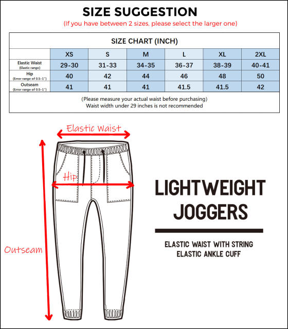 Man Lightweight Jogger Pants Khaki