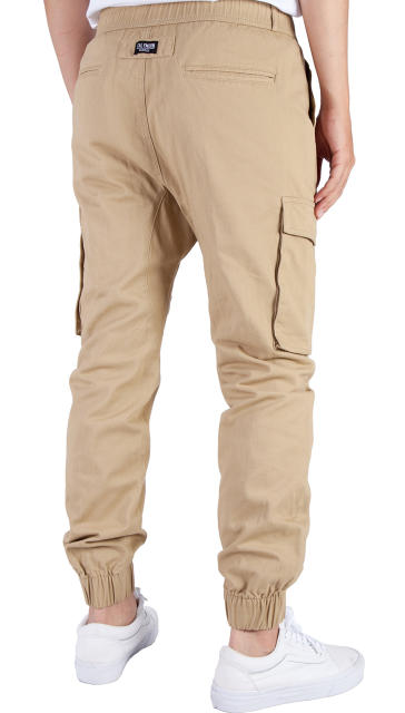 Man Cargo Jogger Pants Khaki