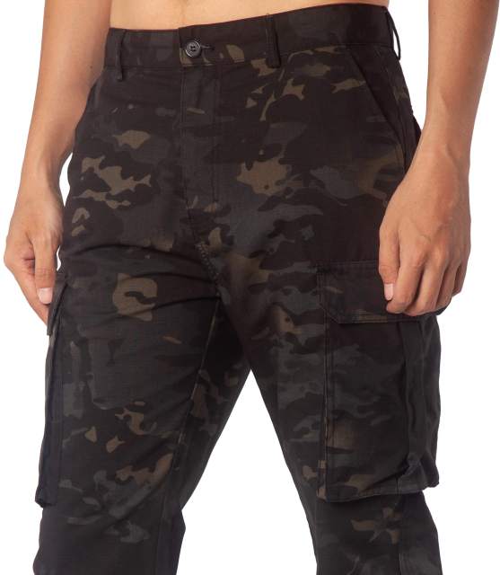 Men Ripstop Work Cargo BDU Pants Camo