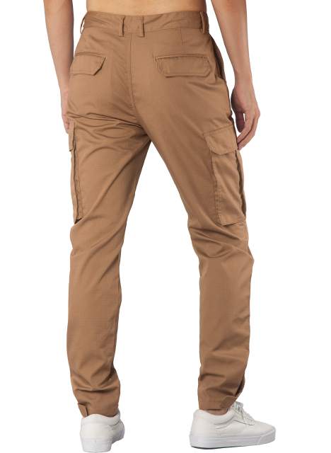 Men Ripstop Work Cargo BDU Pants Black