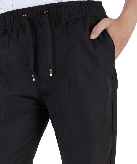 Man Lightweight Jogger Pants Black