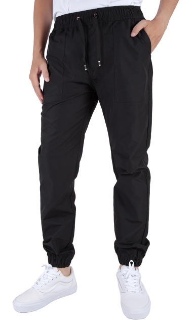 Man Lightweight Jogger Pants Black