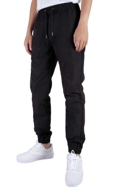 Man Lightweight Jogger Pants Black