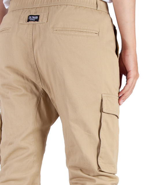 Man Cargo Jogger Pants Khaki