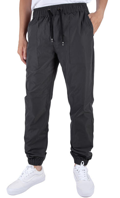 Man Lightweight Jogger Pants Dark Grey