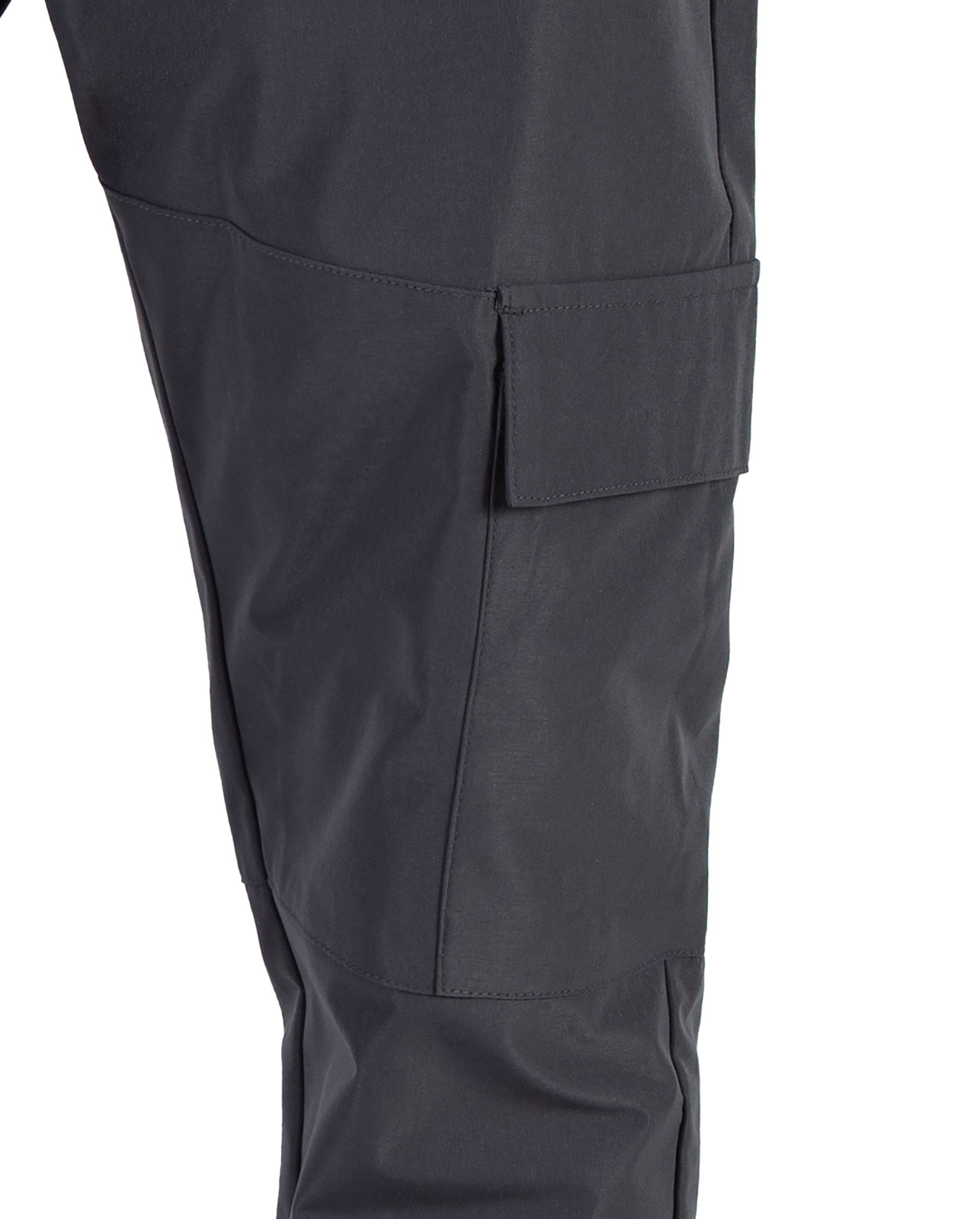 Man Lightweight Cargo Jogger Pants Slim Fit Dark Grey