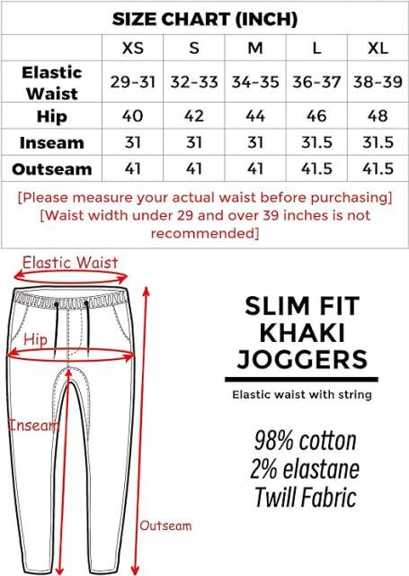 Mens Jogger Pants with Pockets Open Hem Slim Fit Navy Blue