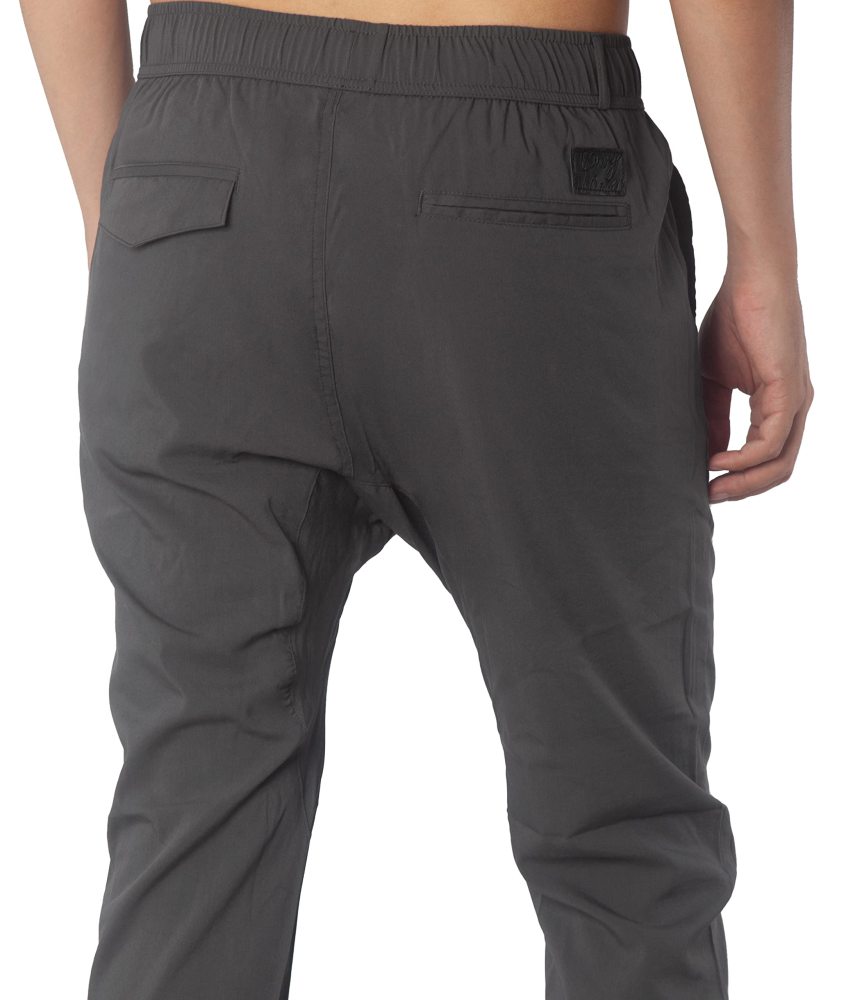 Men Lightweight Summer Jogger Sweatpants Slim Fit Dark Grey