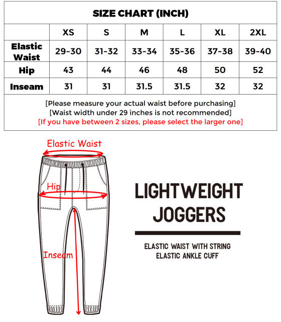 Ultra-Comfort Men's Dark Grey Lightweight Jogger Pants