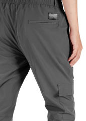 Man Lightweight Cargo Jogger Pants Slim Fit Mid Grey