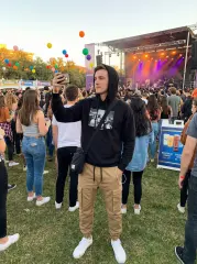 Man Cargo Jogger Pants Slim Fit Khaki