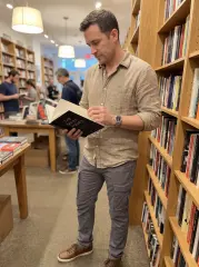 Men's Slim-Fit Cargo Pants - Mid Grey