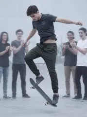 Men's Slim-Fit Chino Joggers - Army Green