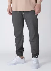 Men Joggers with Pockets Slim Fit Athletic Pants Dark Grey