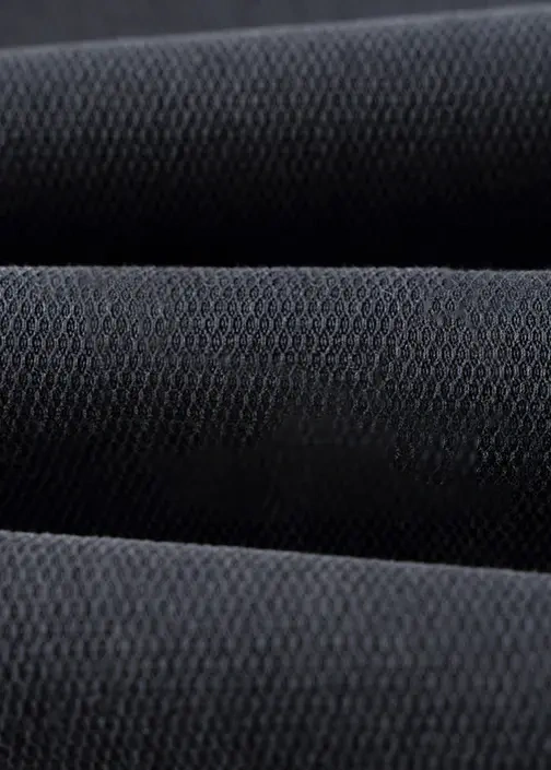 Men Elastic Waistband Track Pants Relaxed Fit Black