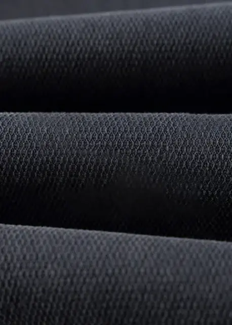 Men Elastic Waistband Track Pants Relaxed Fit Black