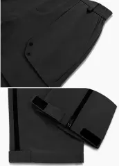 Mens Utility Hiking Pants Convertible Zip Off Fishing Motor Safari Travel Relaxed Fit Black