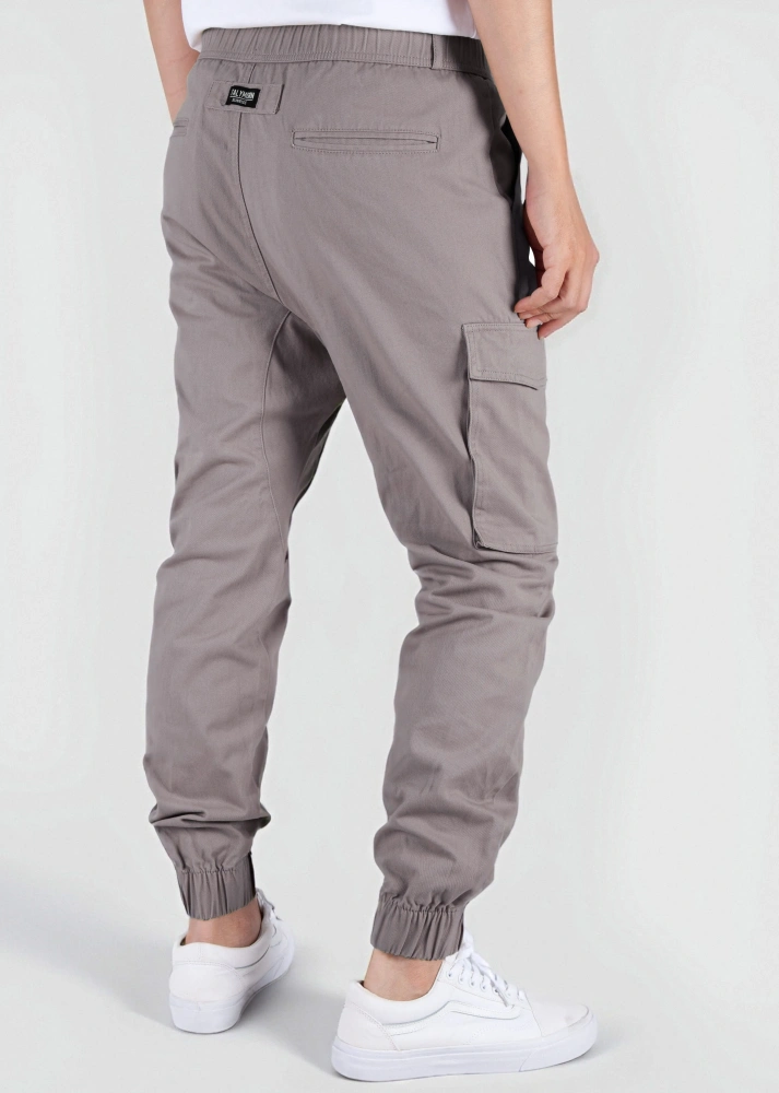 Men's Slim-Fit Cargo Joggers - Mid Grey
